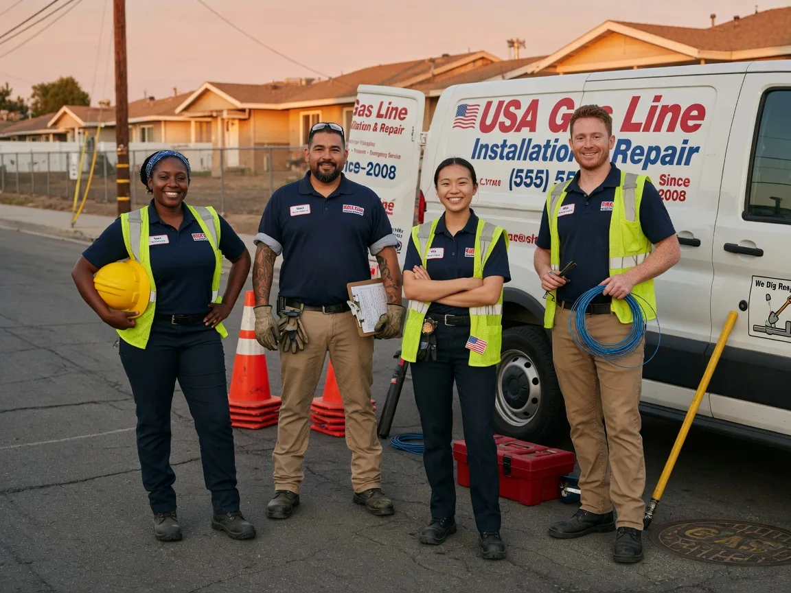 Gas Line Installation company in New Wilmington, PA